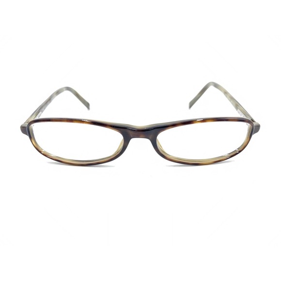 Gucci GG1416 5U2 Brown Tortoise Slim Rectangle Eyeglasses Frames 52-16 135 Italy - Picture 6 of 12